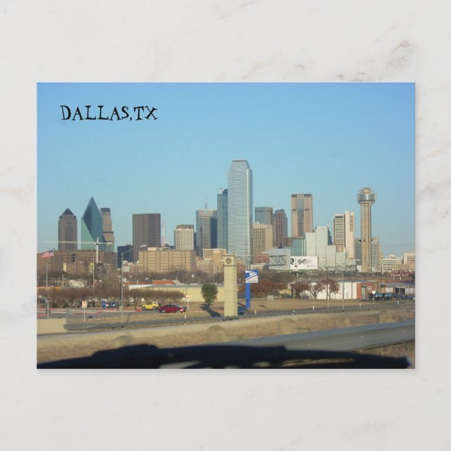 Carte Postale dallas, DALLAS, TX (Devant)