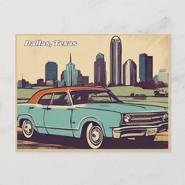 Carte postale Dallas, Texas (Devant)