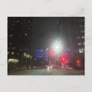 Carte Postale Dallas, Texas à la nuit