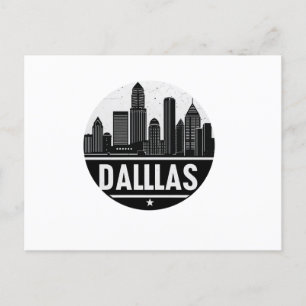 Carte postale Dallas Texas Skyline