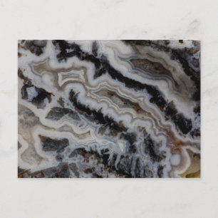 Carte Postale Dalle mixte de jaspe agate
