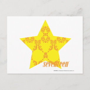Carte Postale Damas Jaune-Orange 3