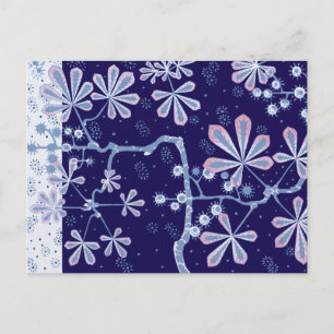 Carte postale Damask Frost Flower