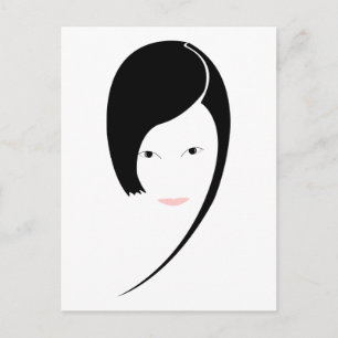 Carte Postale dame