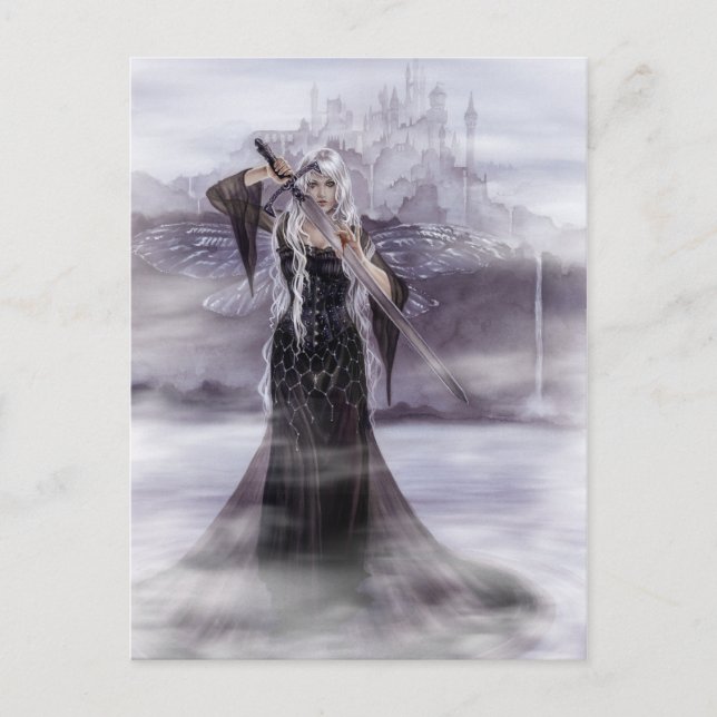 Carte Postale Dame d'Avalon (Devant)
