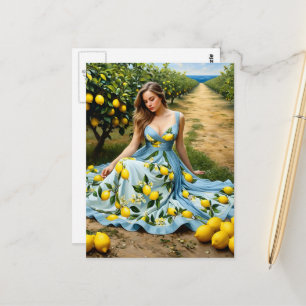 Carte Postale Dame de Lemon Grove