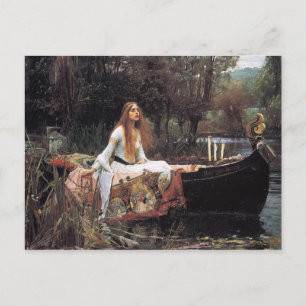Carte Postale Dame de Shalott
