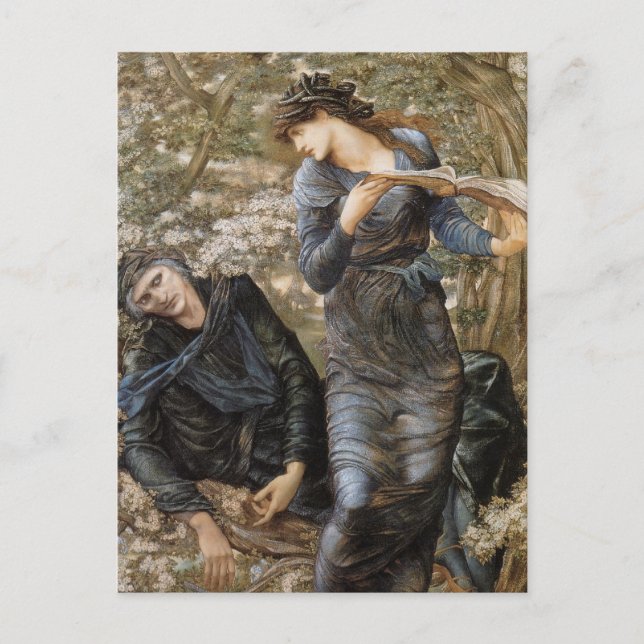 Carte Postale Dame du lac (Devant)