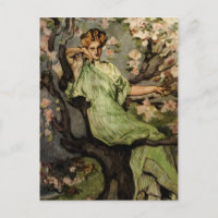 Dame verte du printemps - Vintage Sylph Gibson Gir