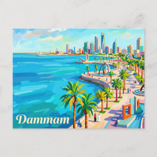 Carte Postale Dammam, province orientale, Arabie saoudite