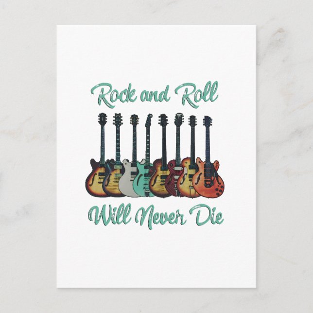 Carte postale d'amour pour guitare (Devant)
