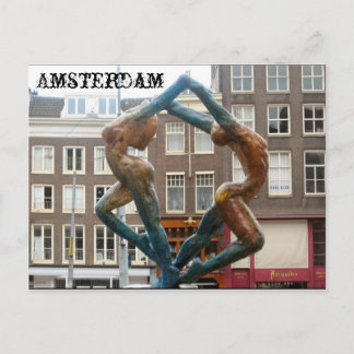 Carte postale d'Amsterdam