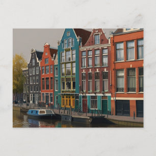 CARTE POSTALE D'AMSTERDAM