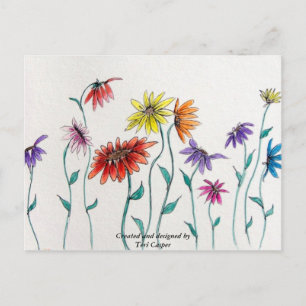 Carte postale Dancing Daisy