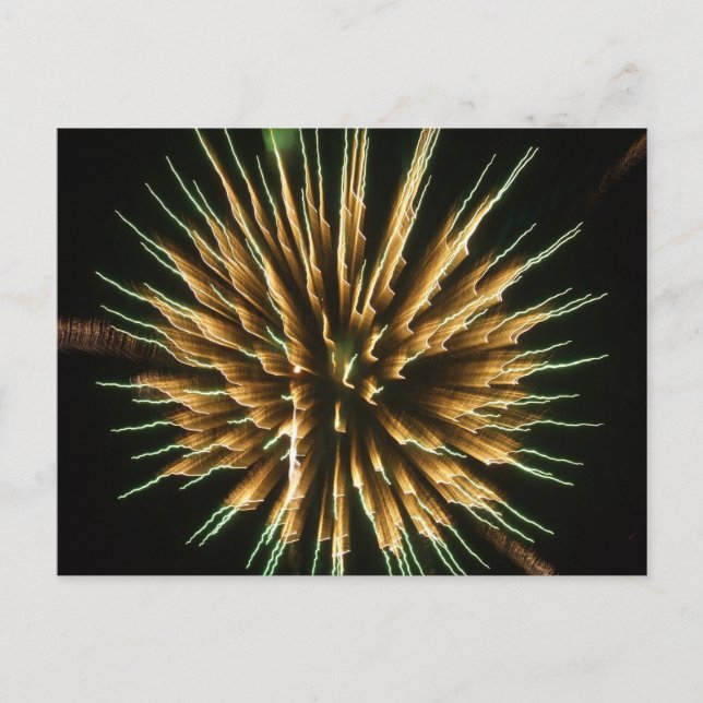 Carte Postale Dandelion en feu (Devant)