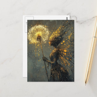 Carte Postale Dandelion Fairy Fantasy