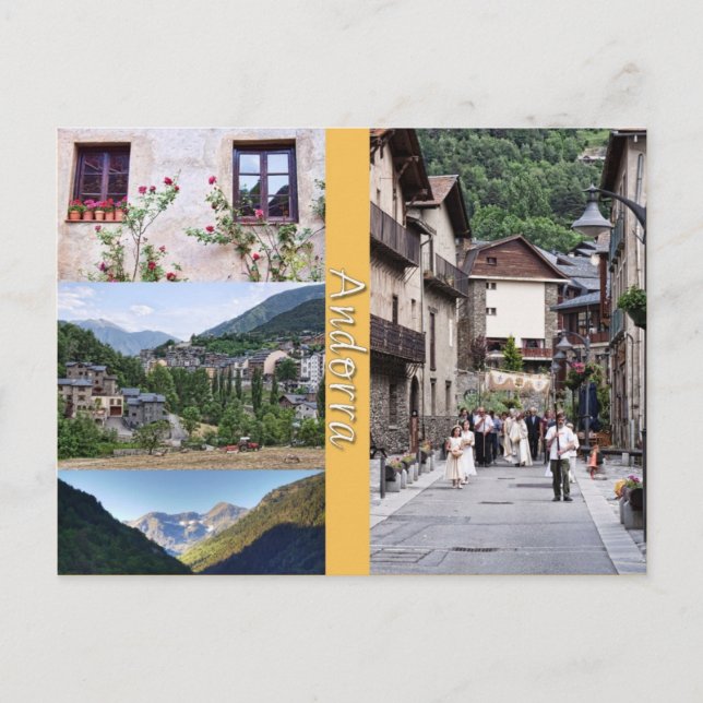 Carte postale d'Andorre (Devant)