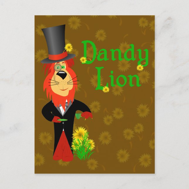 Carte postale Dandylion (Devant)