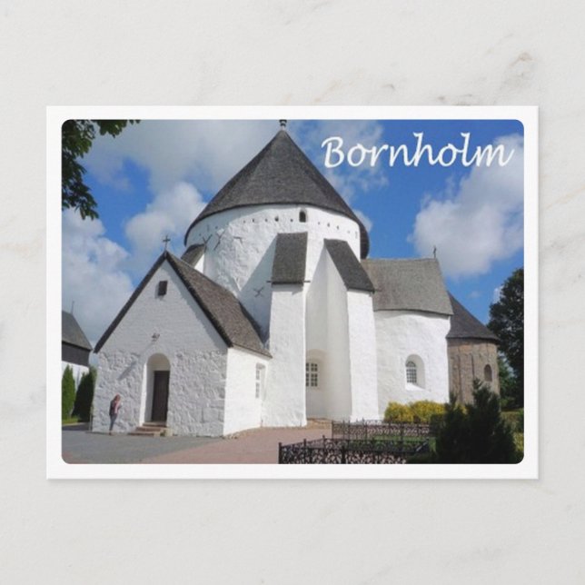 Carte Postale Danemark - Bornholm - (Devant)
