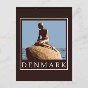 Carte Postale Danemark Little Mermaid