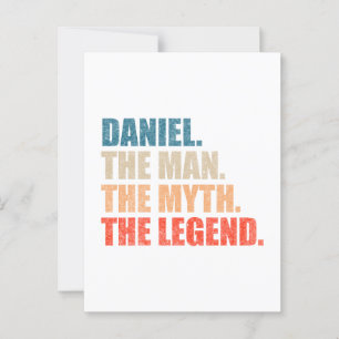 Carte Postale Daniel L'Homme Le Mythe La Légende