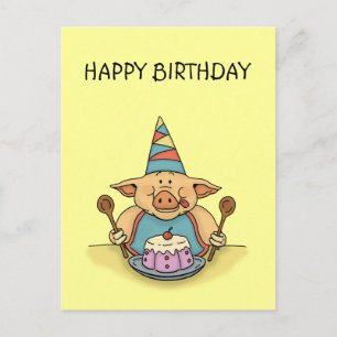carte postale d'anniversaire de naissance