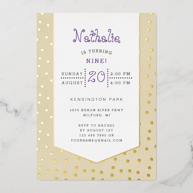 Carte postale d'anniversaire jaune pastel confetti (Recto)