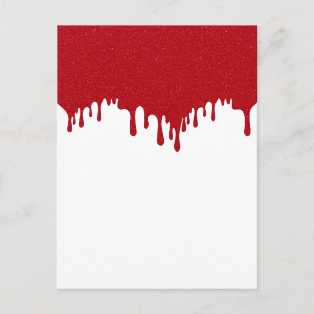 Carte postale d'annonce de Vernis à lèvres rouge t (Devant)