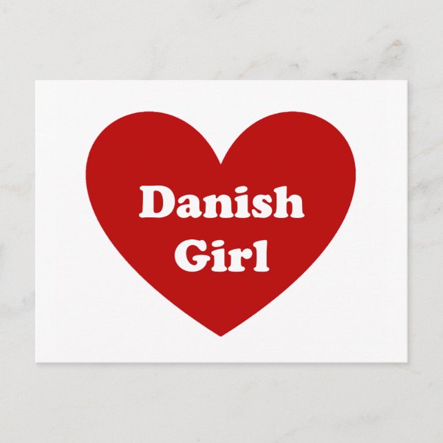 Carte Postale Danoise (Devant)