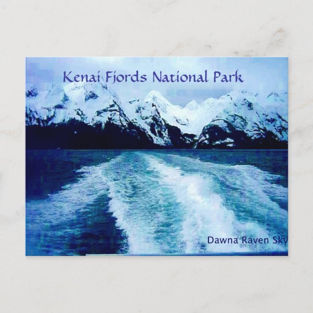 Carte Postale Dans la baie (Devant)