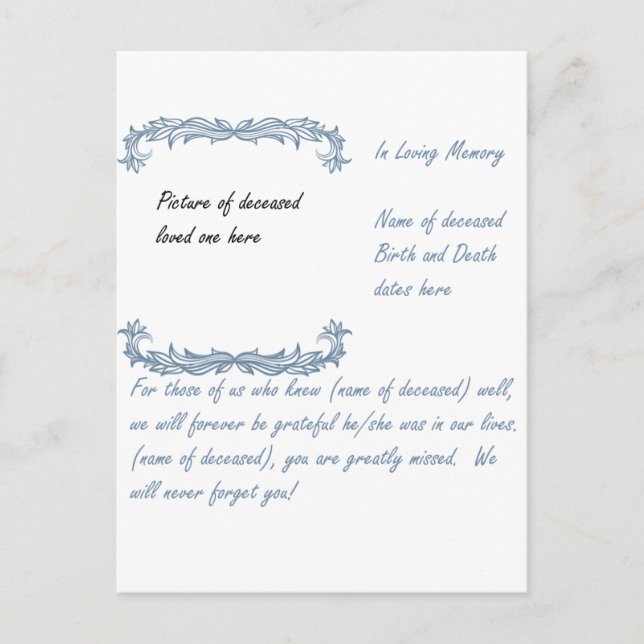 Carte Postale Dans la mémoire aimante (Devant)