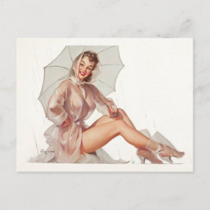 Carte Postale Dans la plume