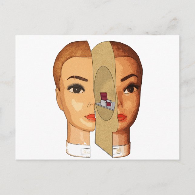 Carte Postale dans la tête (Devant)