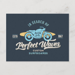Carte Postale Dans l'affiche de Search Of Perfect Waves