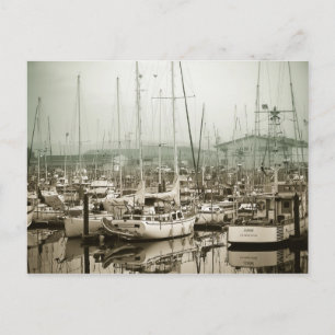 Carte Postale Dans Le Port