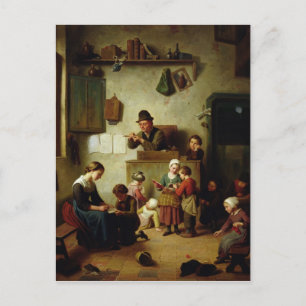 Carte Postale Dans l'école