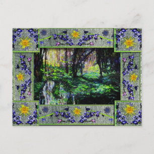Carte Postale Dans les bois