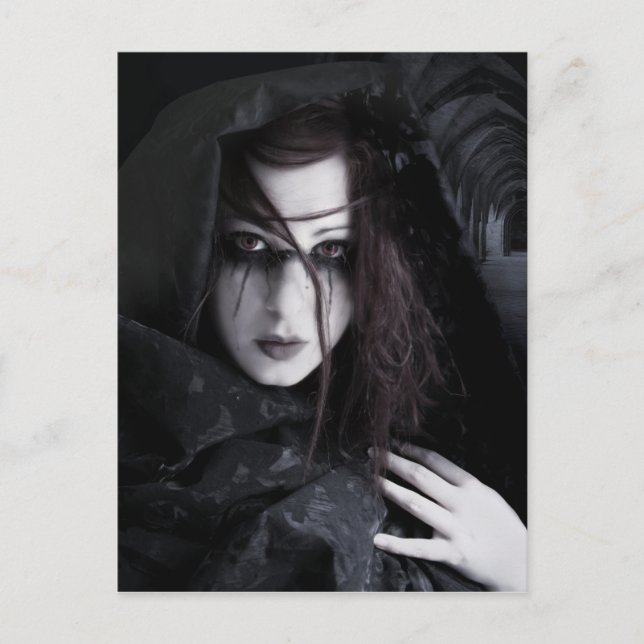 Carte postale "Dans l'ombre" (Devant)