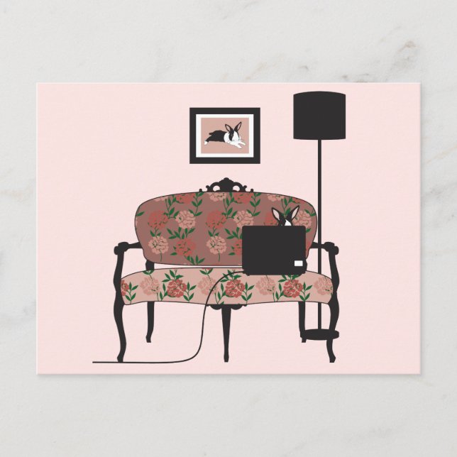 CARTE POSTALE DANS MON ENDROIT (Devant)