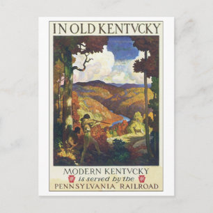 Carte Postale Dans Old Kentucky Pennsylvania Railroad