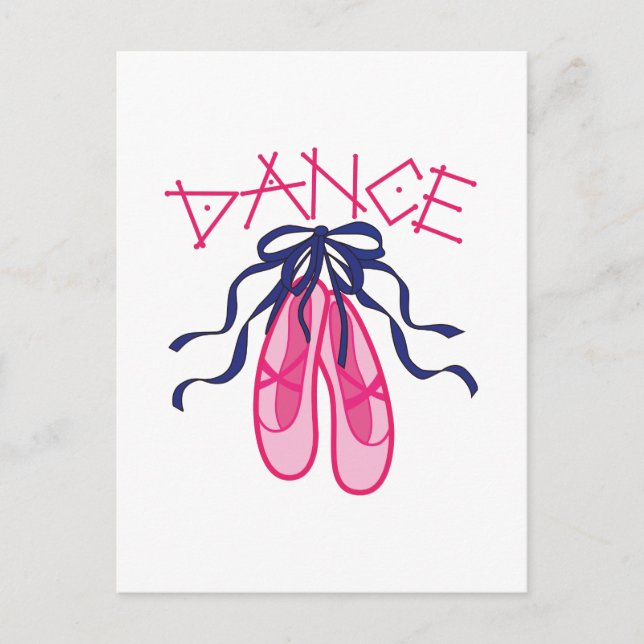 Carte Postale Danse (Devant)