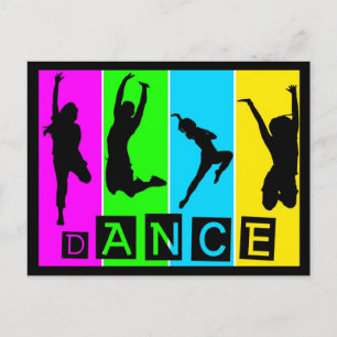 Carte postale Danse