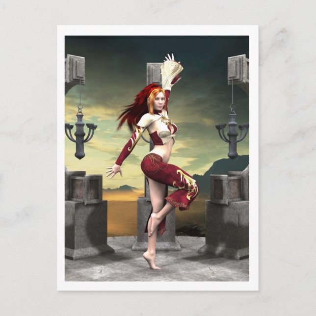 Carte postale Danse (Devant)