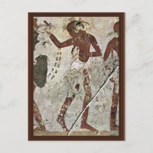 Carte Postale Danse Africaine Par Maler Der Grabkammer Des Horem