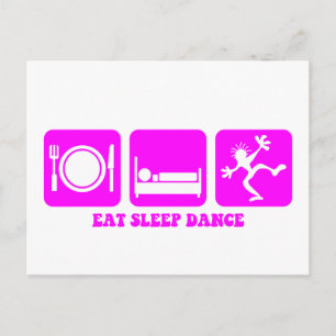 Carte Postale Danse amusante