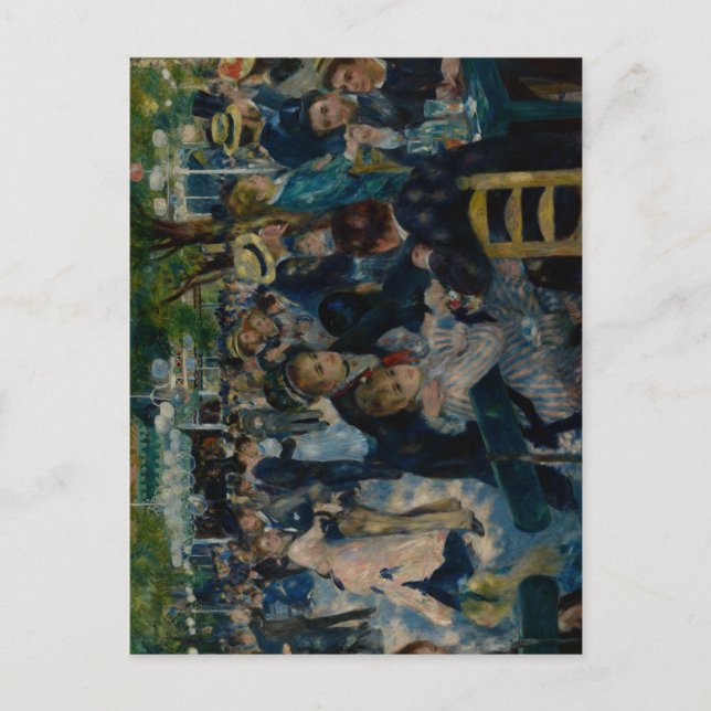 Carte Postale Danse au Moulin de la Galette - Auguste Renoir (Devant)