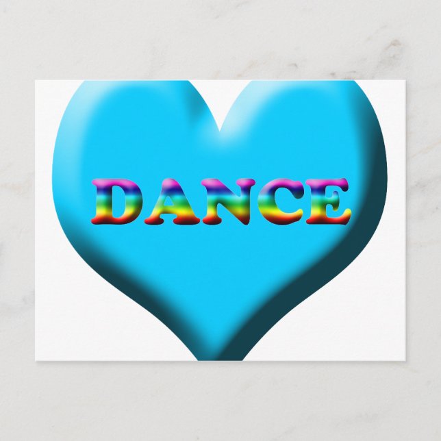 Carte Postale Danse ! Cadeaux (Devant)