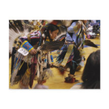 Danse de guerre PowWow amérindien