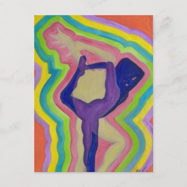 Carte Postale Danse de la joie (Devant)