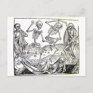 Carte Postale Danse de la mort